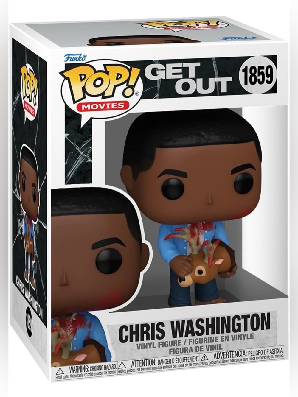 Funko Pop Movies #1859 Get Out Chris Brand New